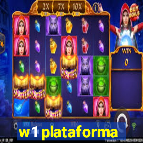 w1 plataforma